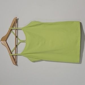 Lululemon Lime Racerback Tank Top Sz 10